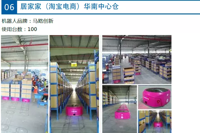 居家家(淘寶電商)華南中心倉機器人分揀系統(tǒng)